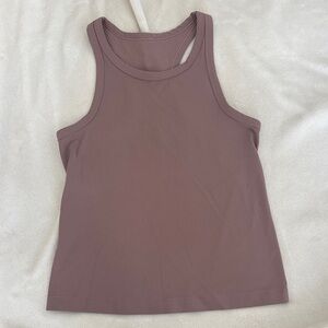 Lululemon Waist Length Racerback Tank - Size 8, Twilight Rose
